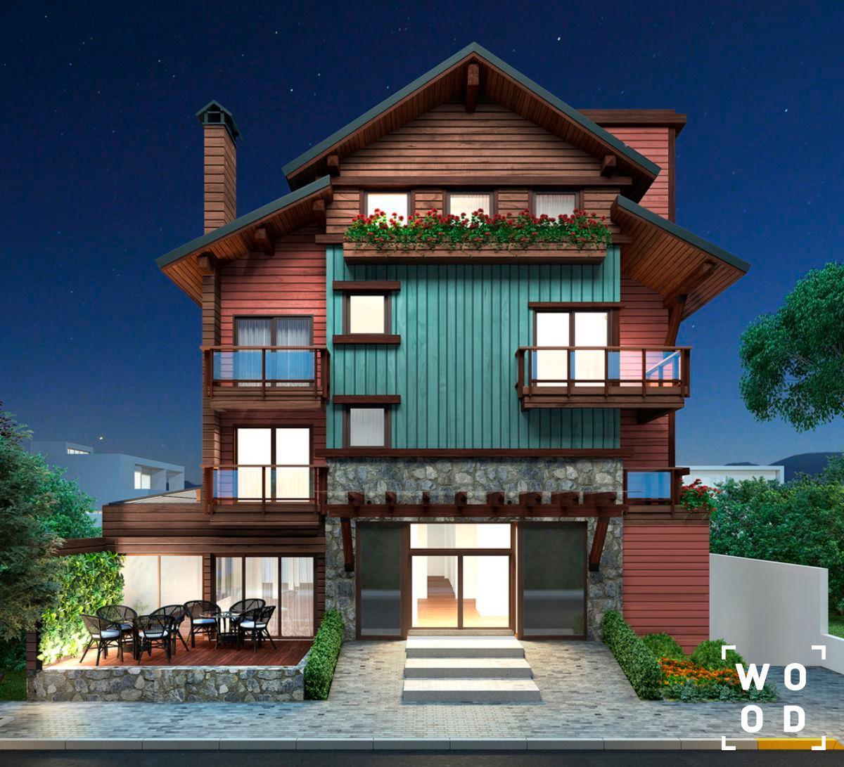 Wood Hotel Gramado Eksteriør bilde